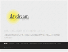 Tablet Screenshot of daydream.de